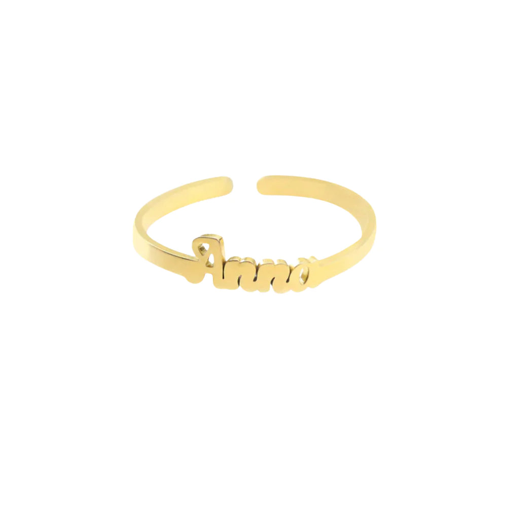 Custom Name Ring