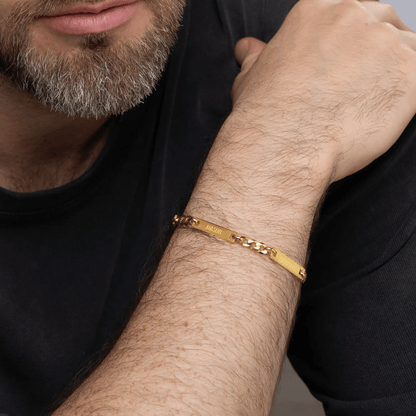 For Him | Custom Name Bar Bracelet