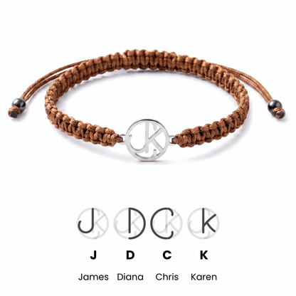 For Him | Custom Monogram Bracelet