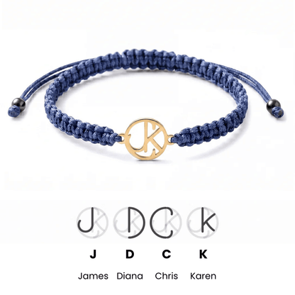 For Him | Custom Monogram Bracelet