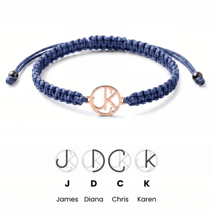 For Him | Custom Monogram Bracelet
