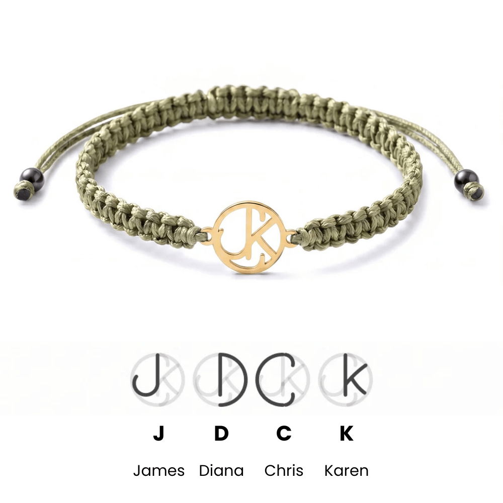 For Him | Custom Monogram Bracelet