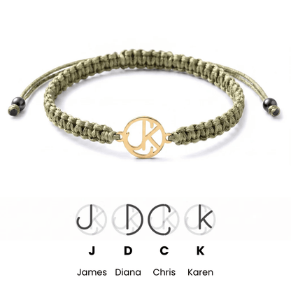 For Him | Custom Monogram Bracelet