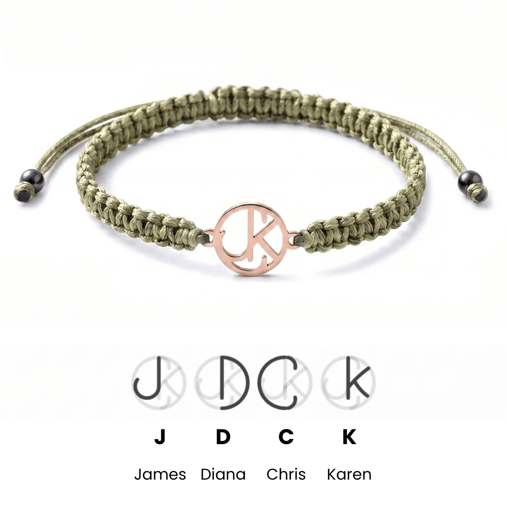 For Him | Custom Monogram Bracelet