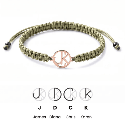 For Him | Custom Monogram Bracelet