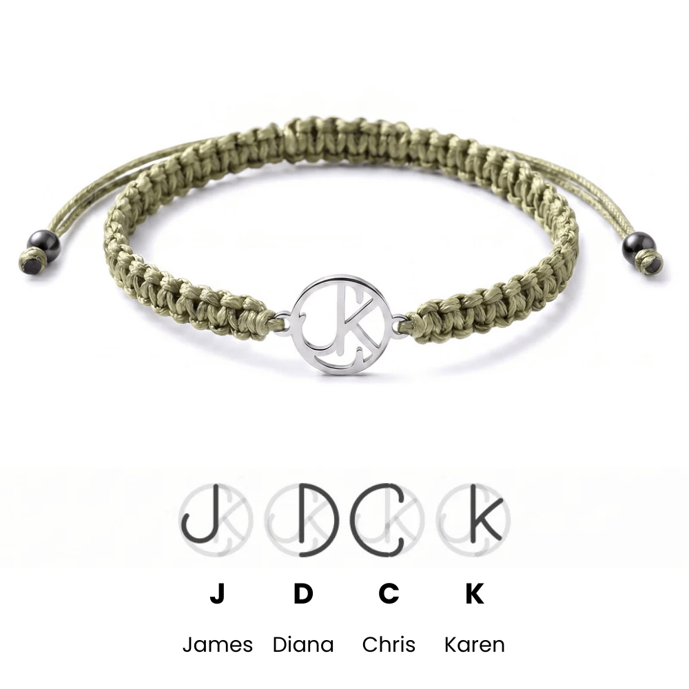 For Him | Custom Monogram Bracelet