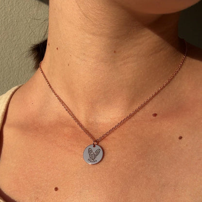 Custom Pet Face Necklace