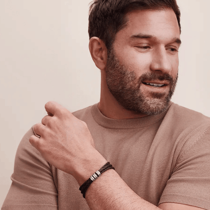 For Him | Custom Name Bead Bracelet