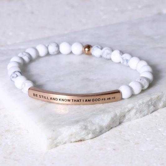 BE STILL AND KNOW THAT I AM GOD - Psalms 46:10