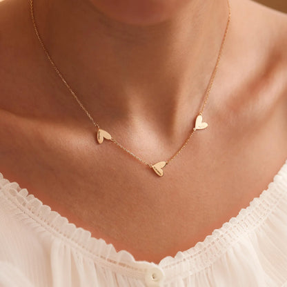 Custom Engraved Heart Necklace