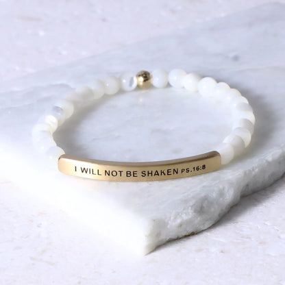 I WILL NOT BE SHAKEN - Psalms 16:8