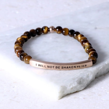 I WILL NOT BE SHAKEN - Psalms 16:8