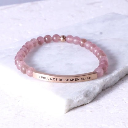 I WILL NOT BE SHAKEN - Psalms 16:8