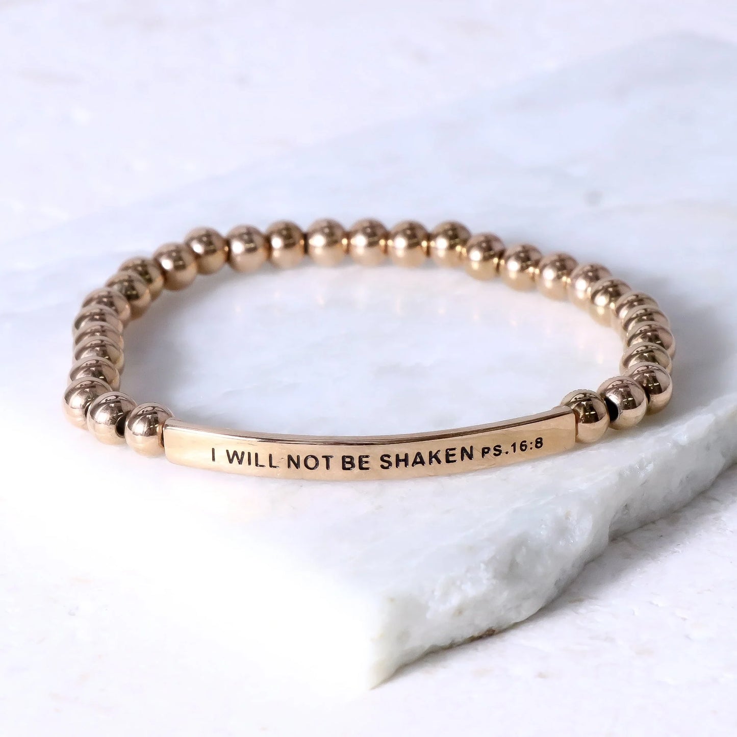 I WILL NOT BE SHAKEN - Psalms 16:8