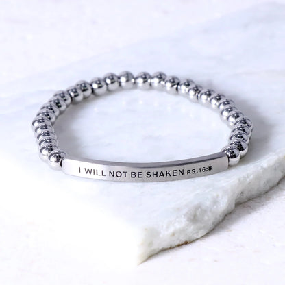 I WILL NOT BE SHAKEN - Psalms 16:8