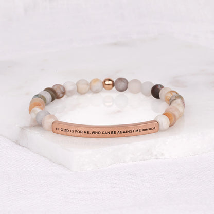 IF GOD IS FOR ME, WHO CAN BE AGAINST ME - ROMANS 8:31