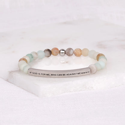 IF GOD IS FOR ME, WHO CAN BE AGAINST ME - ROMANS 8:31