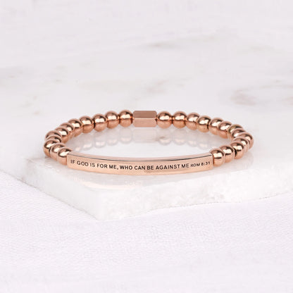 IF GOD IS FOR ME, WHO CAN BE AGAINST ME - ROMANS 8:31