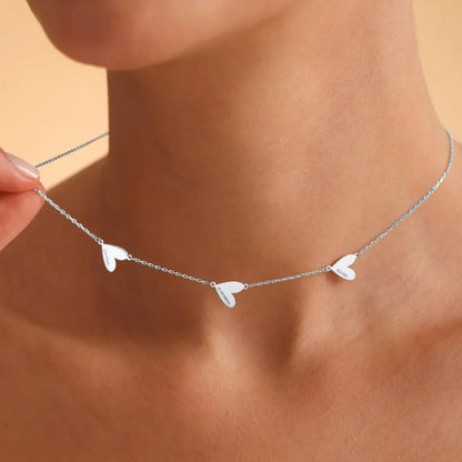 Custom Engraved Heart Necklace