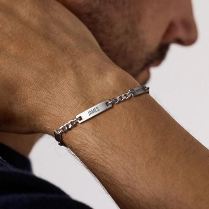 For Him | Custom Name Bar Bracelet