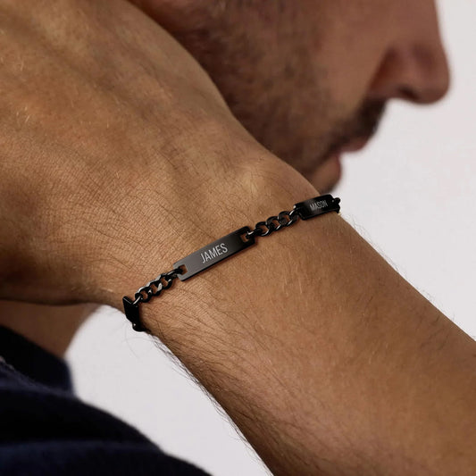 For Him | Custom Name Bar Bracelet