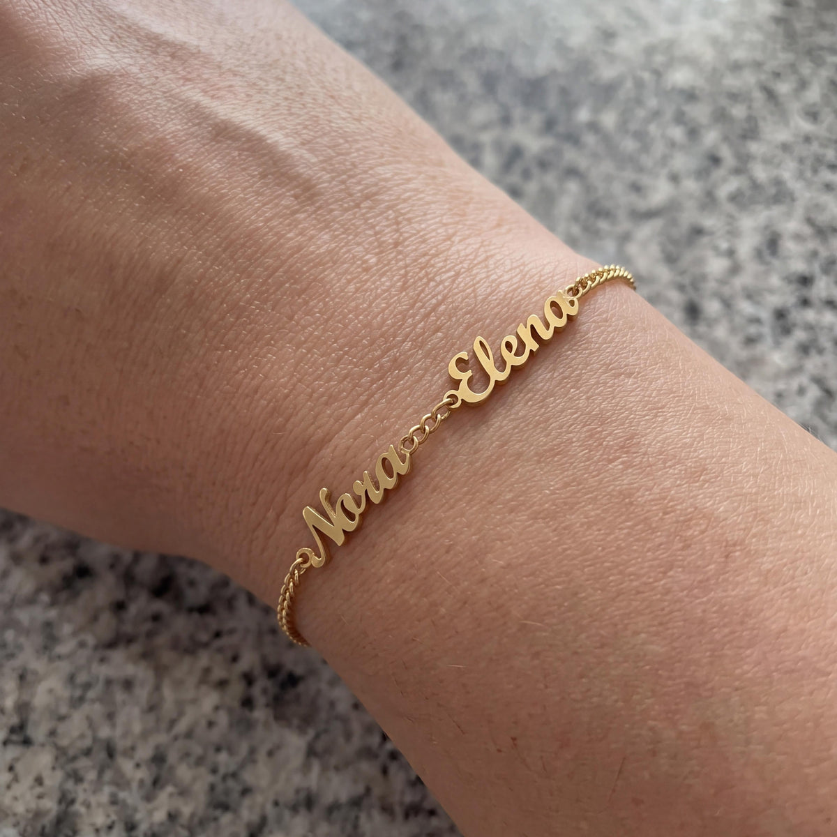 Custom Script Name Bracelet