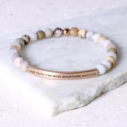 OUR FAITH CAN MOVE MOUNTAINS - MATT 17:20