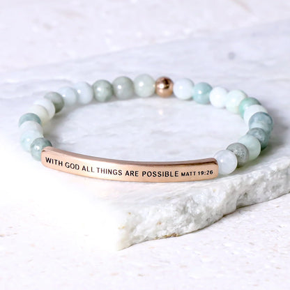 WITH GOD ALL THINGS ARE POSSIBLE - MATT 19:26